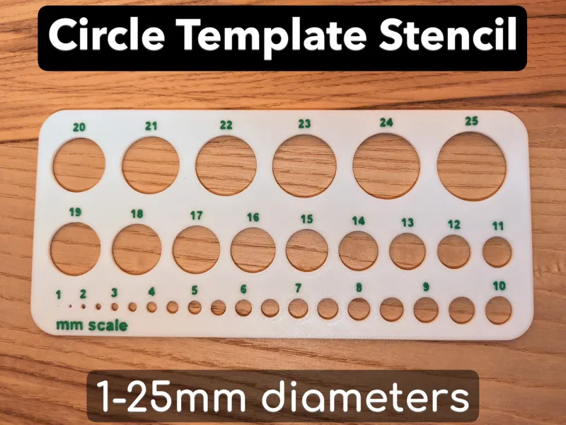Circle Template Stencil