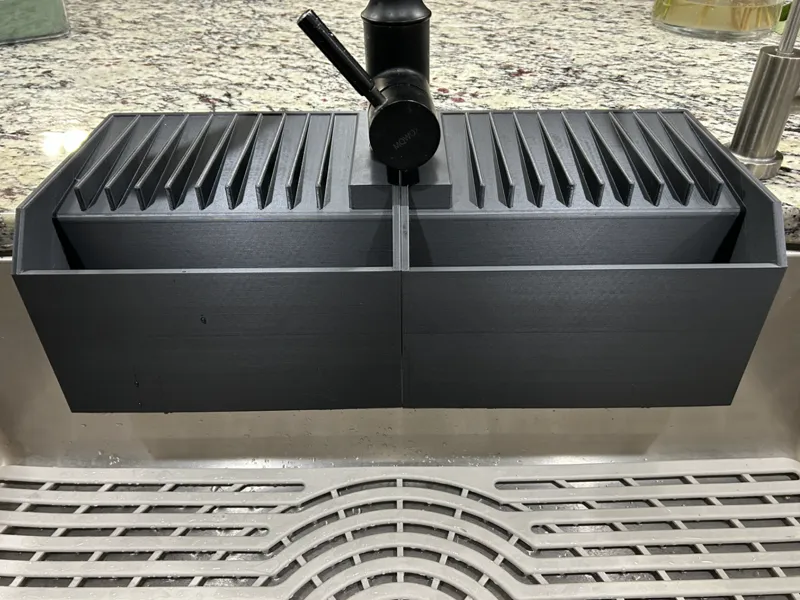 Around the faucet - Kitchen Sink Caddy