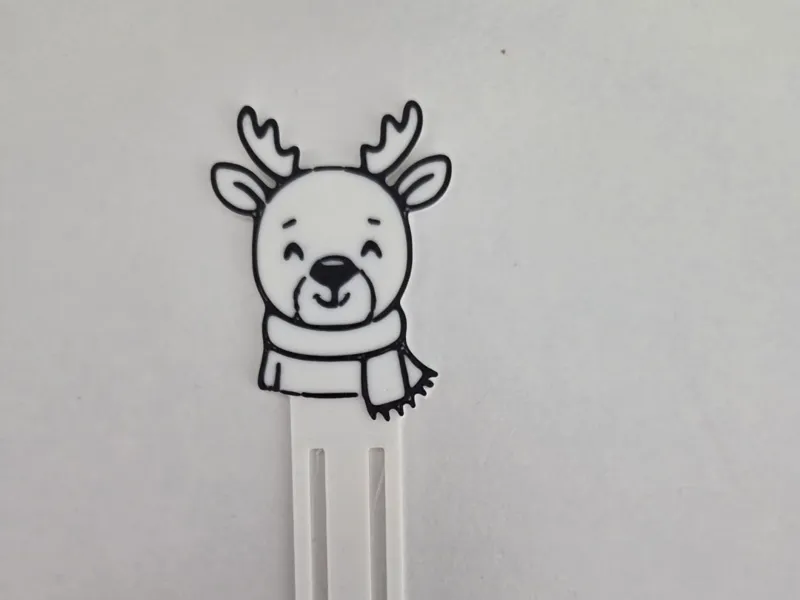 Reindeer bookmark