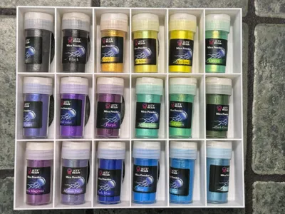 Caddy for Resin Powder Bottles