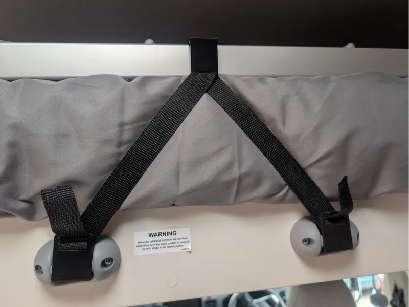 Motorhome Ladder strap clips