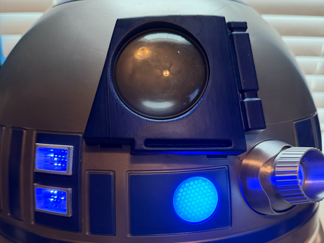 Home Depot R2-D2 Glass Radar Eye Replacement