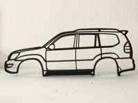 Déco murale Lexus GX470 — photo 1