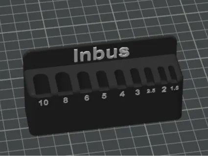 Inbusschlüsselhalter für Küpper pegboard