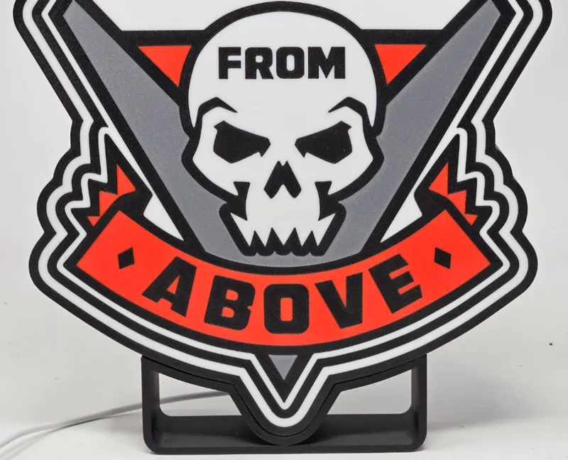 Starship Troopers Death From Above LED  Light Box