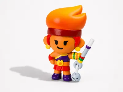 Amber Brawl Stars Figure