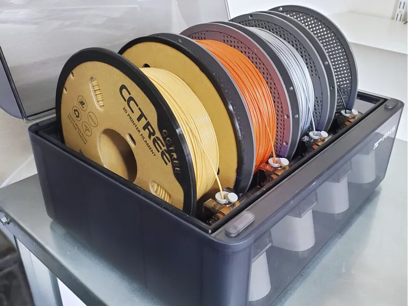 Parametric Spool Adapters for AMS
