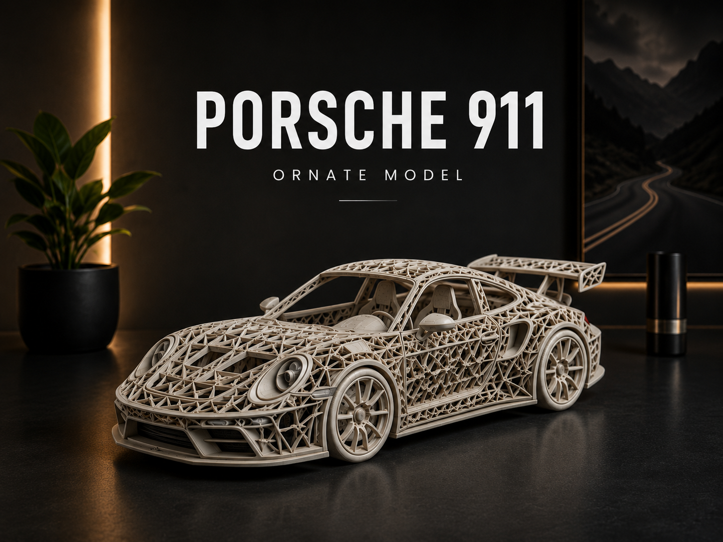 Ornate Porsche 911 High Quality - Updated Model - 1