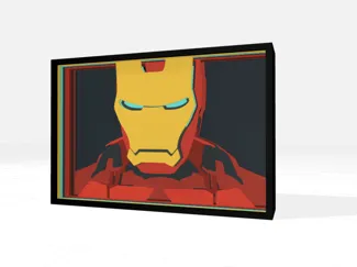 Iron Man Shadow Box