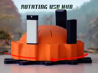 Rotating Usb Hub