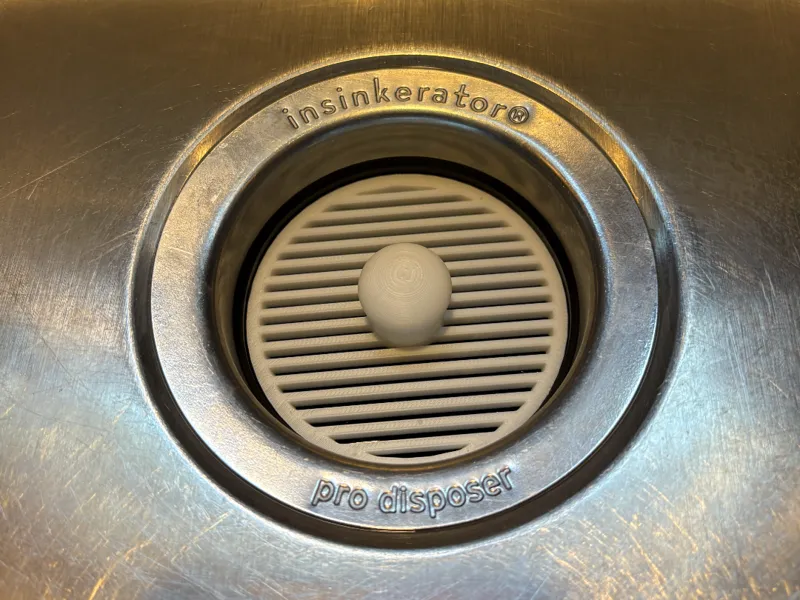 SINK STRAINER with knob handle