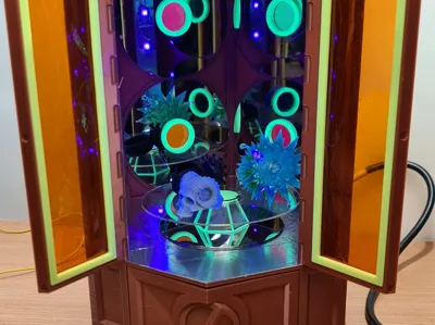 UV chamber with a timer.