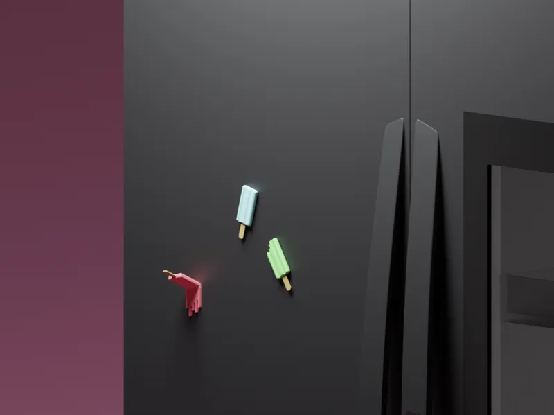 popsicle fridge magnets