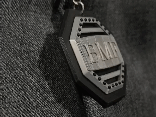UFC BMF belt keychain