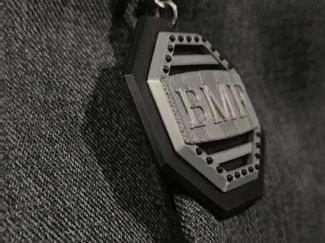UFC BMF belt keychain