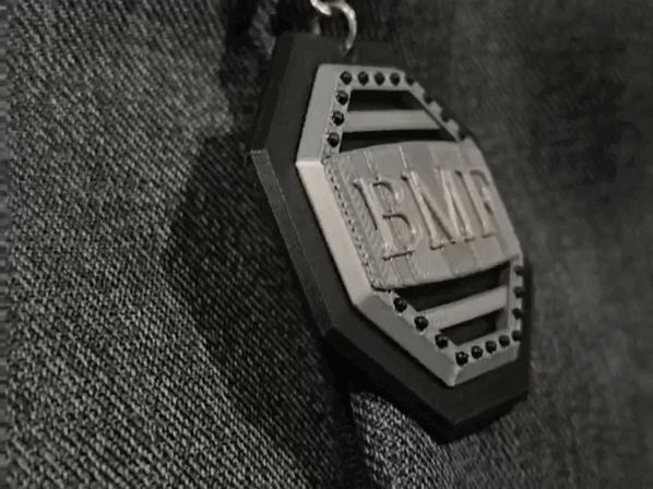 UFC BMF belt keychain