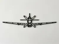Décoration murale avion P-51 Mustang — photo 2