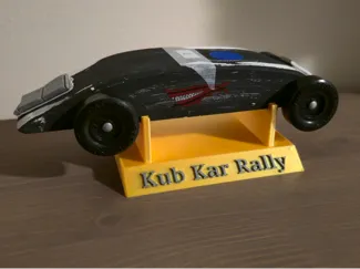 Kub Kar Rally Stand