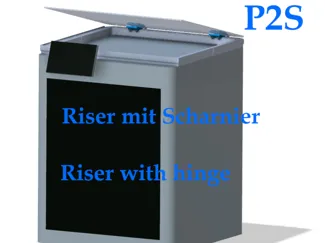 Riser mit Scharnier