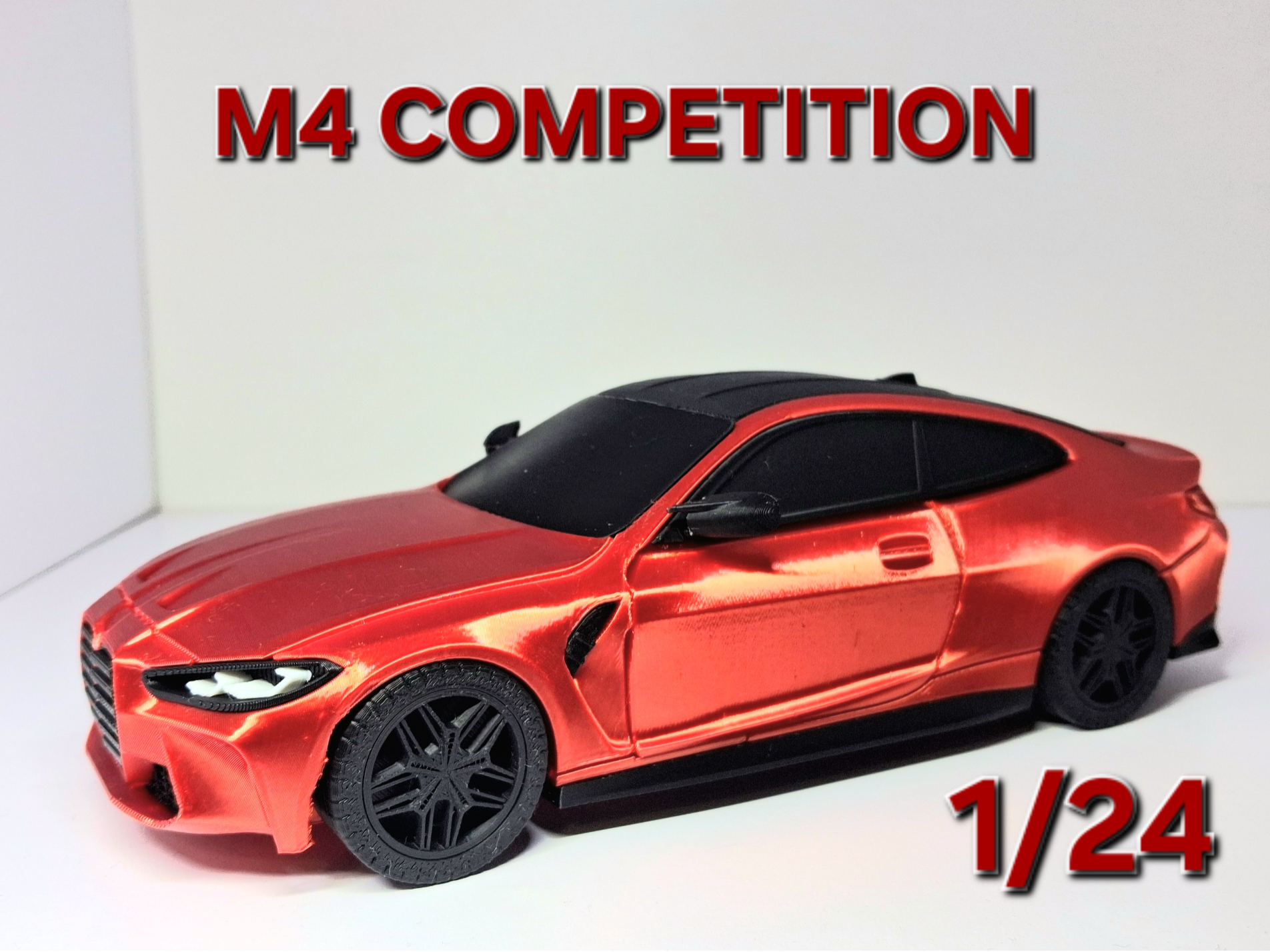 M4 COMPETITION COUPE 1/24 SCALE MODEL 