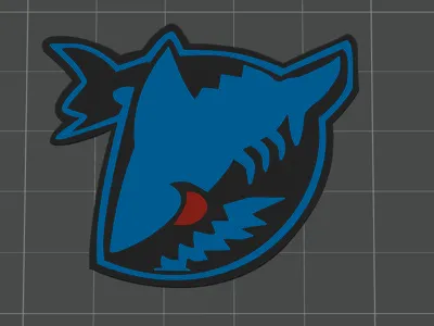 Beyblade X - Shark Scale logo - simplified