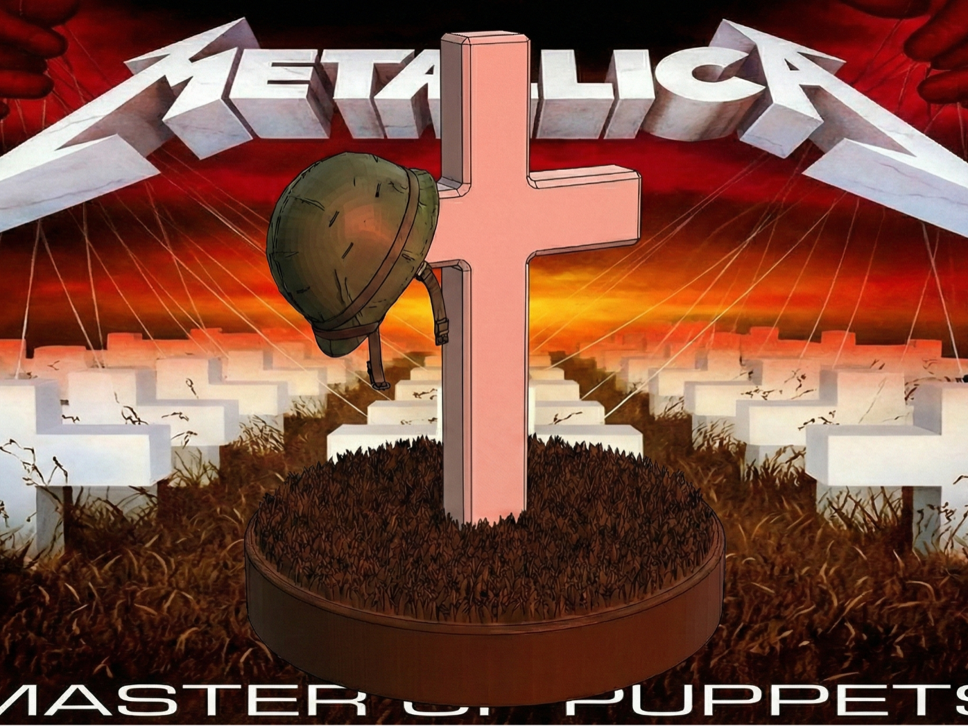 Metallica - Master of Puppets (album art)