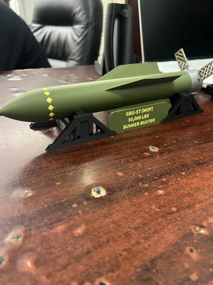 3Dプリント GBU-57 バンカーバスター 1:20 - 無料3Dモデル -MakerWorld