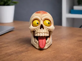 bug eye bonehead skull 