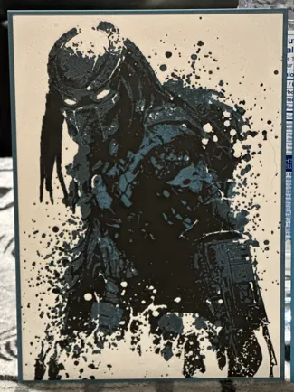 Predator Graffiti Hueforge