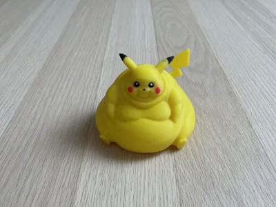 Fat Pikachu Pokemon Tail Fixed 