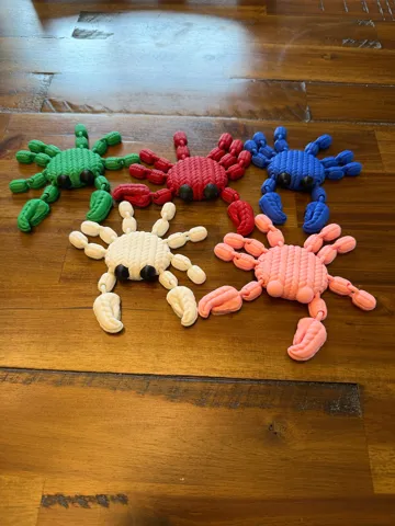 Accesorio para impresora 3D: Knit Articulated Flexi Crab NO AMS NEEDED — vista de referencia 3
