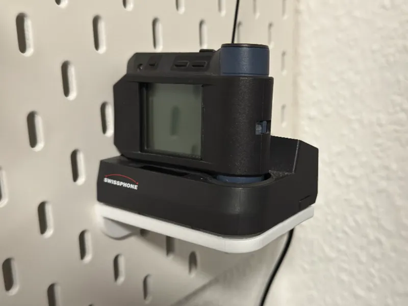 Pager Charger Skadis Mount Swissthone