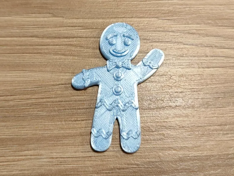Gingerbread Man Christmas Bauble