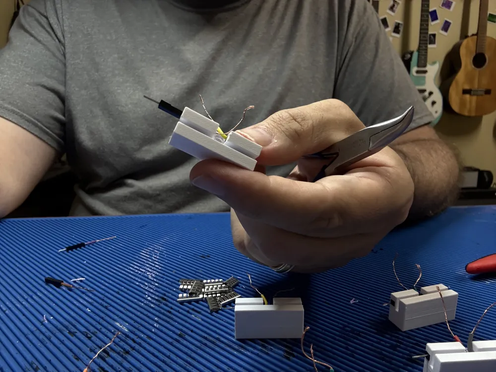 Stand 4 Adafruit LED filament letter/number/shape by Pragmatwist ...