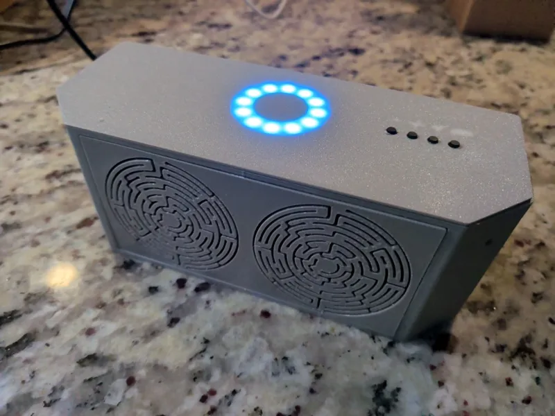 20W Dual Speaker Dual Mic Esphome Voice Assistant