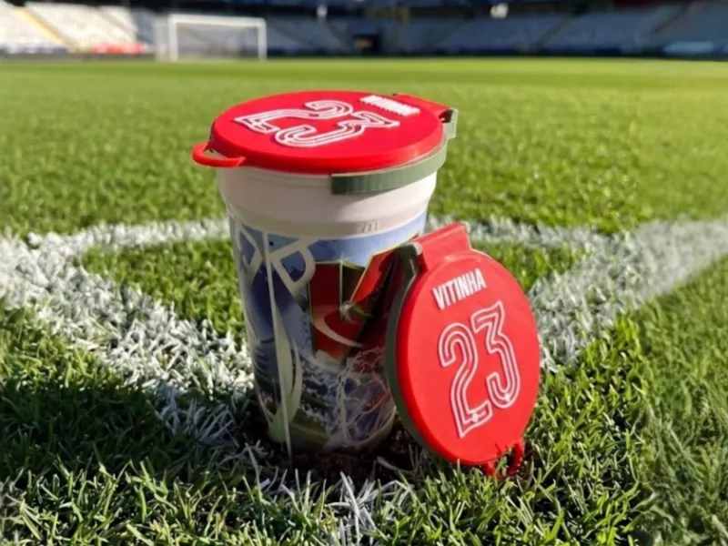 McDonalds World Cup Collectible Cup Lid