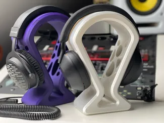 Headphone Stand / Holder - Organic Design