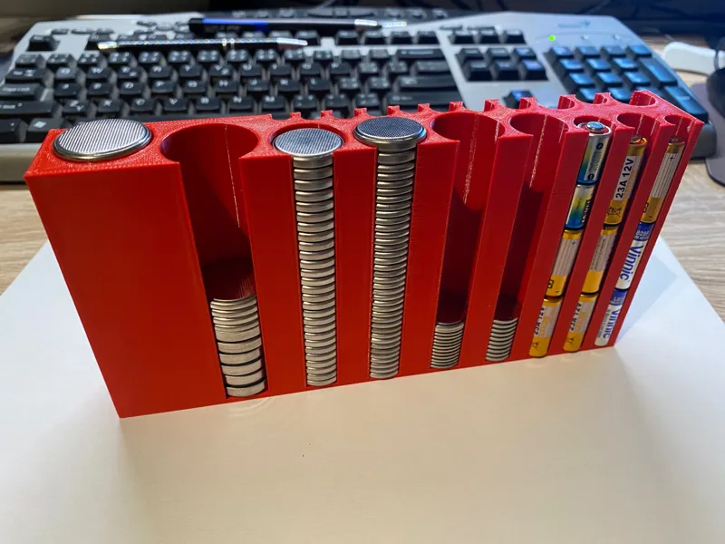 Coin Battery Cell Storage