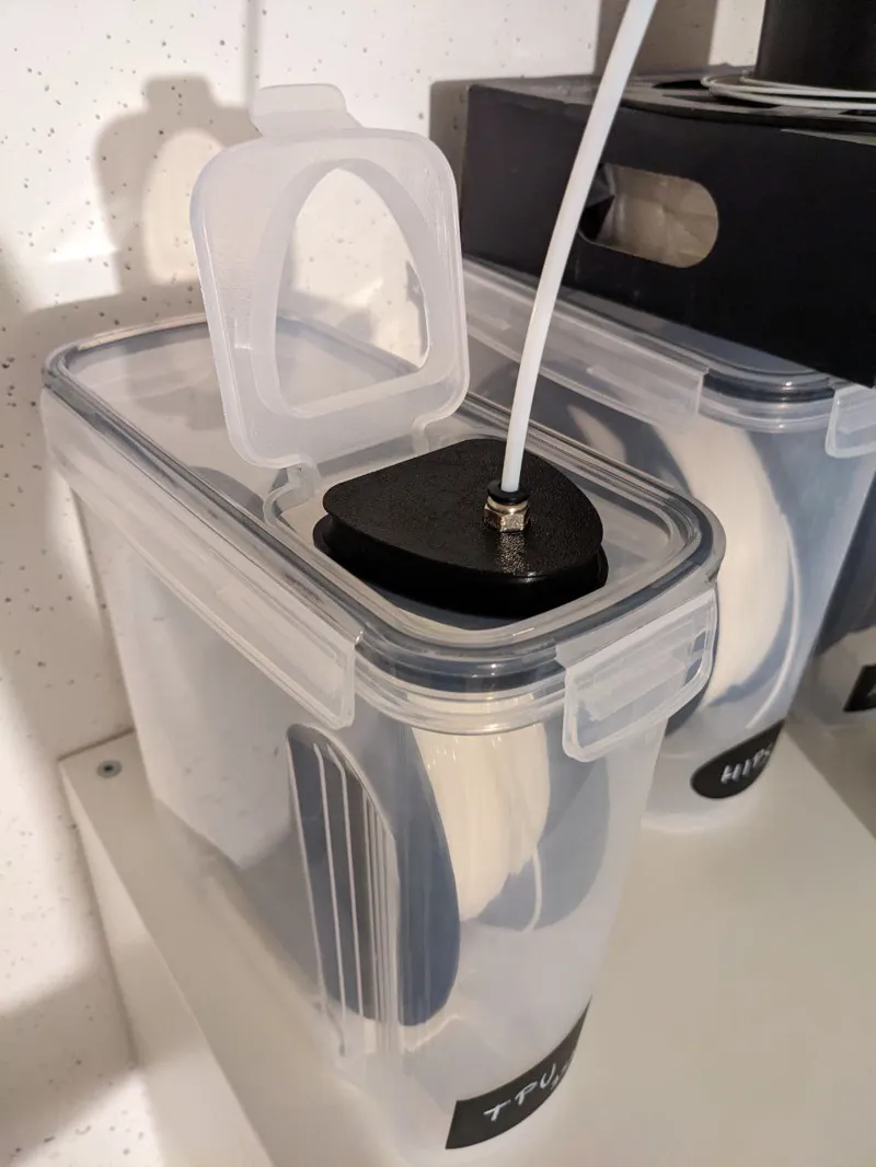 KICHLY Cereal box PTFE connector lid (dome-shaped)