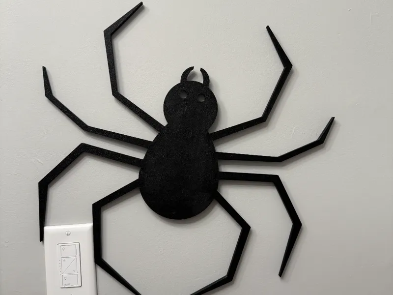 Spooky GIANT 18" Hanging Halloween Spider