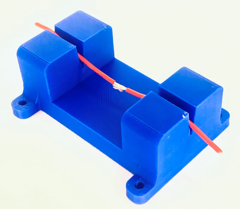 Soldering wire holder