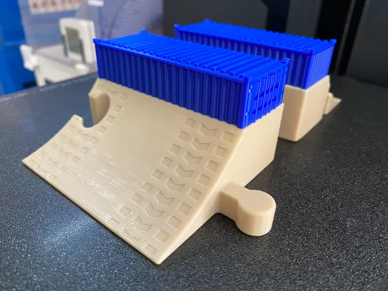 Monster Truck Container Backflip Ramp 1:64 Scale