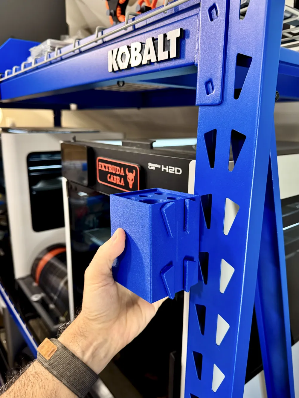 Kobalt Rack/Shelf Essential Tools Hanger - Free 3D Print Model - MakerWorld