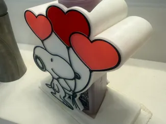 Snoopy Valentines Day BBW Foaming Soap Holder