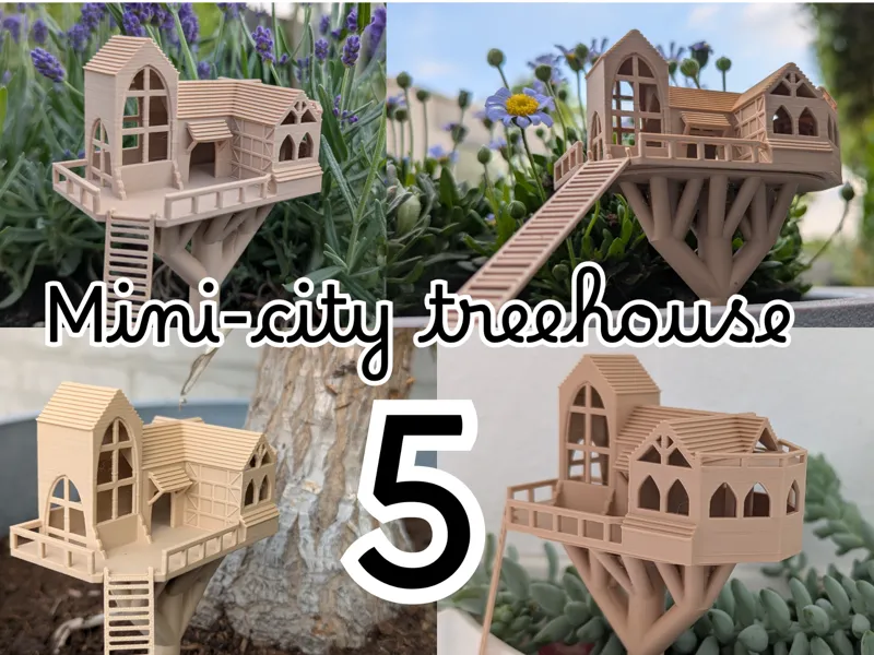 Mini city treehouse PART 5