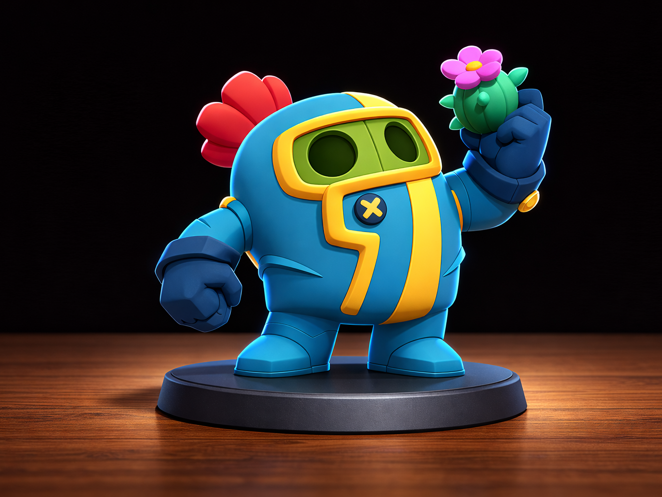 Spike Ardiente Brawl Stars