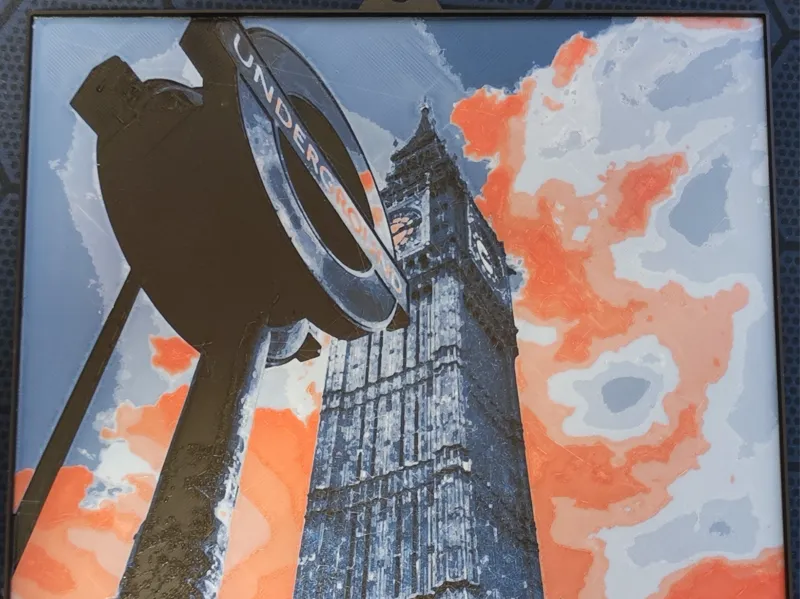 Hueforge Big Ben London