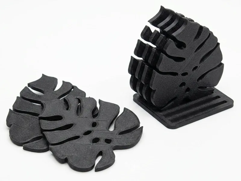 Monstera Leaf Coasters