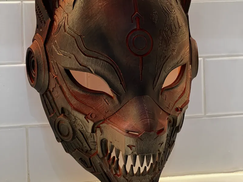 Wearable Mask Collection | Cyber Kitsune 