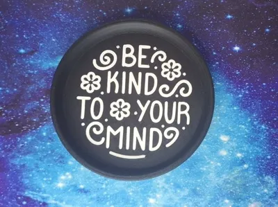 Catch-all tray - Be kind to your mind 